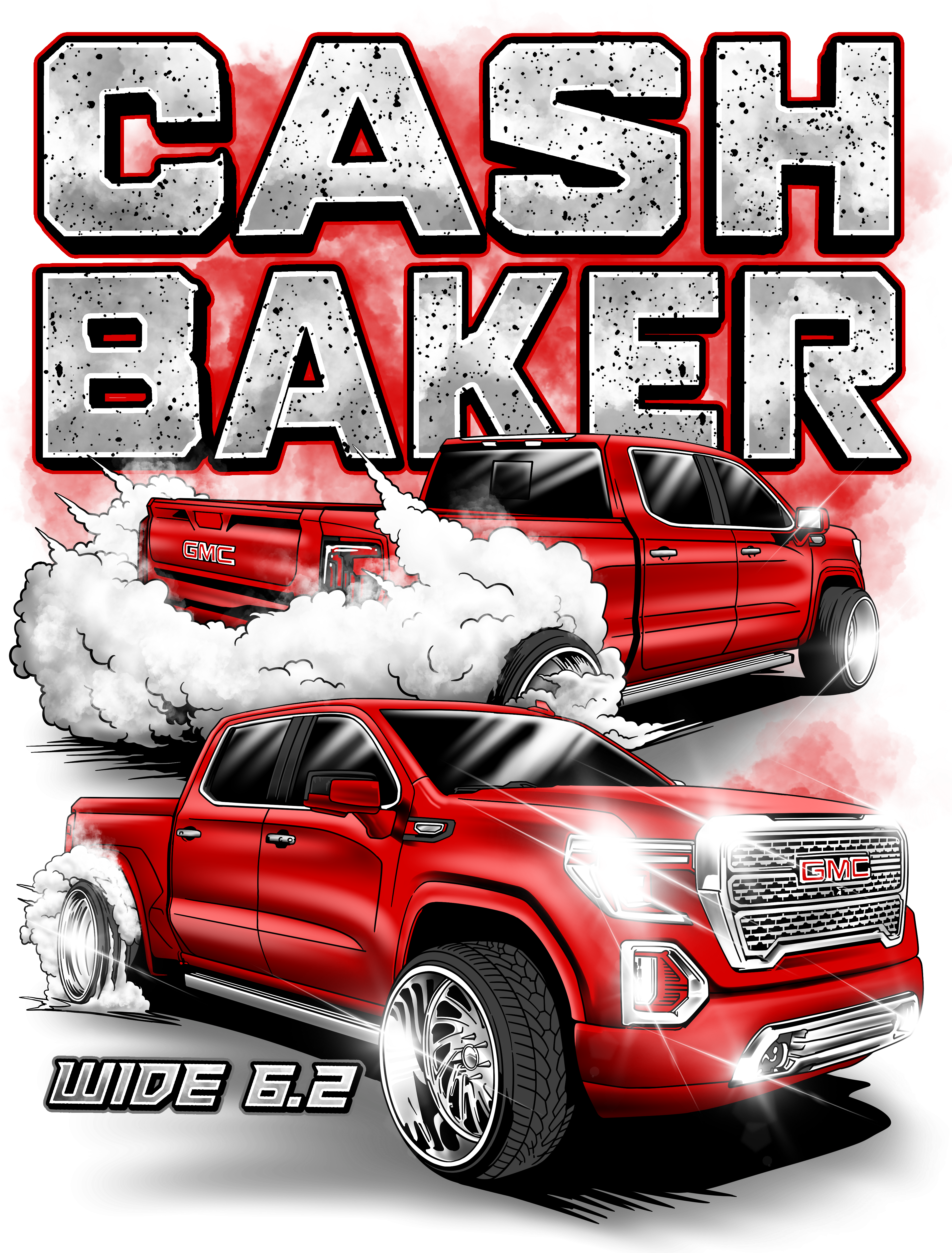 Wide6.2 Burnout Shirt